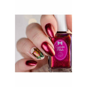 UberChic Beauty Jingle All The Way, (Christmas-05) Stamping Plate Rosy Brown