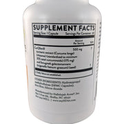 Hallelujah Diet Professional Strength Curcumin Vitamins & Supplements Gray