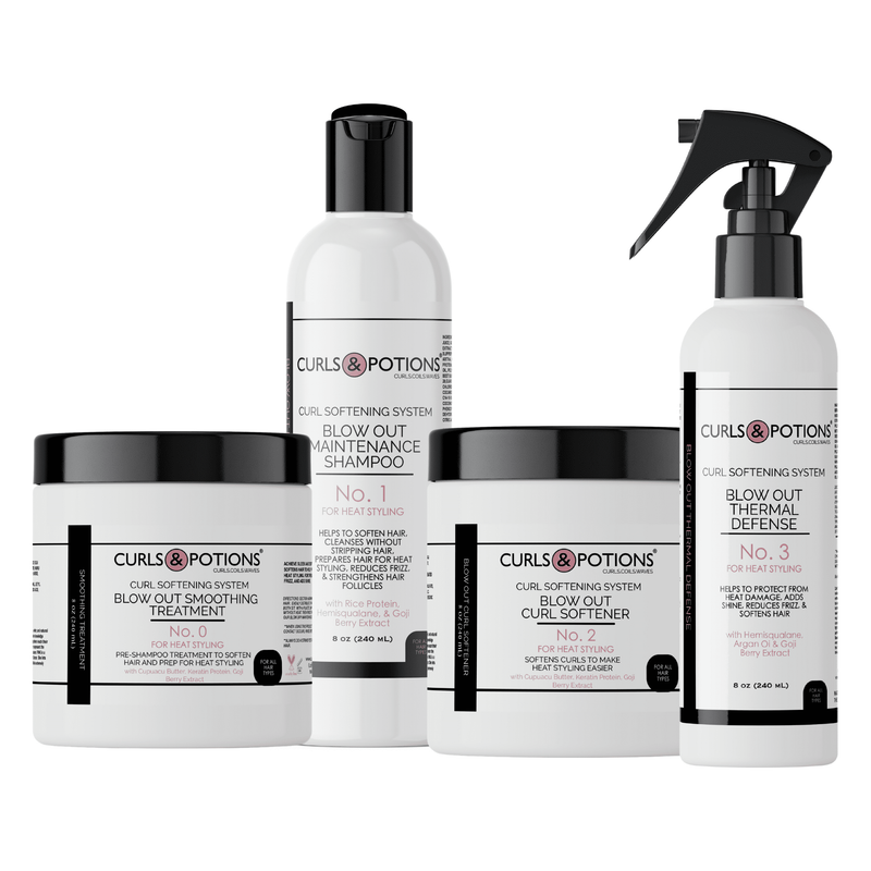 Curls & Potions Blow Out Maintenance Shampoo No. 1 Stylers Black