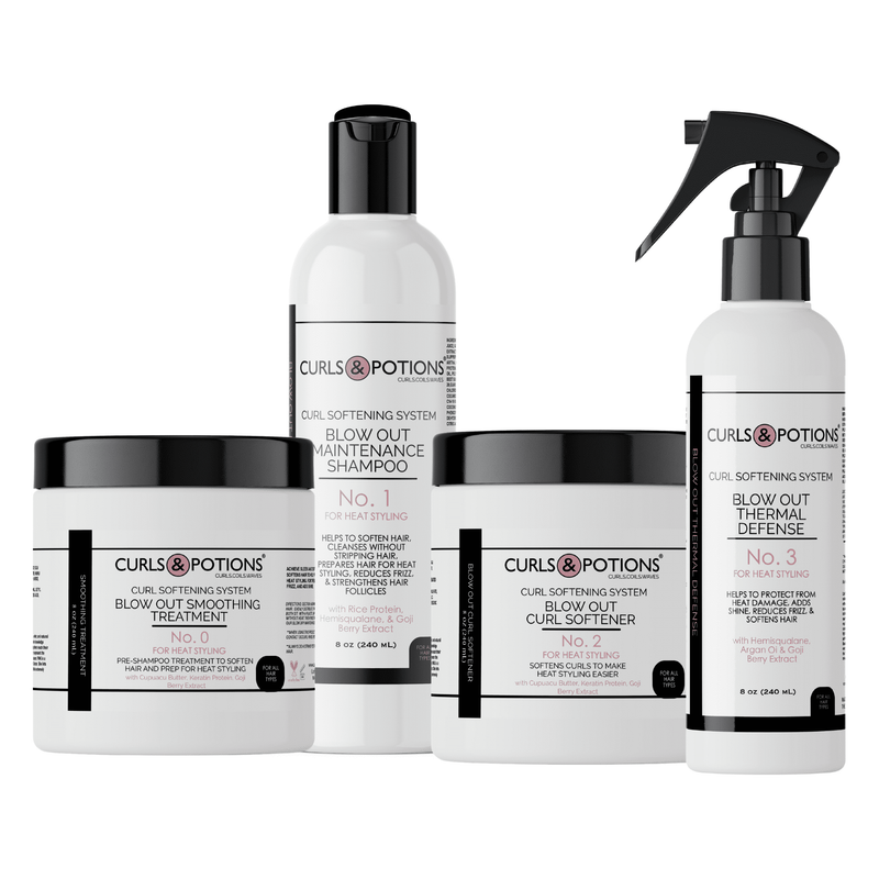 Curls & Potions Blow Out Curl Softener No. 2 Stylers Black