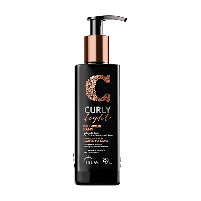 VIP Extensions Truss Curly Light Leave-In Cream 8.45 oz Leave-In Conditioner Black