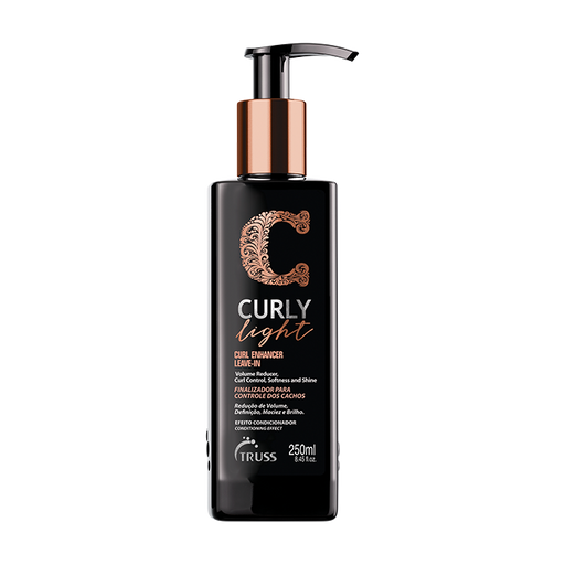 VIP Extensions Truss Curly Light Leave-In Cream 8.45 oz Leave-In Conditioner Black