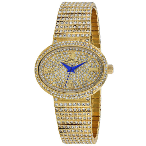 Bids.com Christian Van Sant Women's Sparkler Watches White Smoke Default Title
