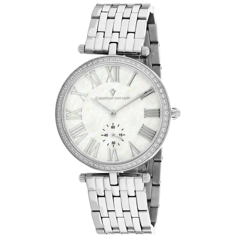 Bids.com Christian Van Sant Women's Hush Watches White Smoke Default Title