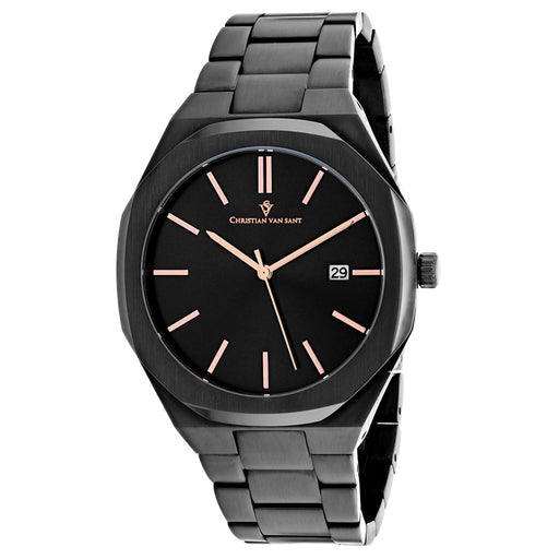 Bids.com Christian Van Sant Men's Octavius Slim Watches White Smoke Default Title