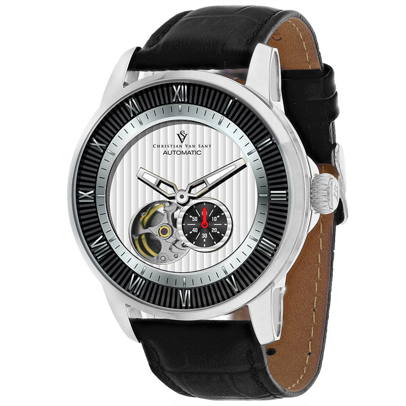 Bids.com Christian Van Sant Men's Viscay Watches White Smoke Default Title