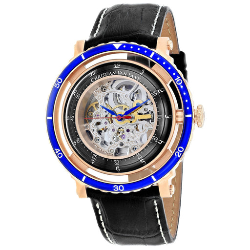 Bids.com Christian Van Sant Men's Dome Watches White Smoke Default Title