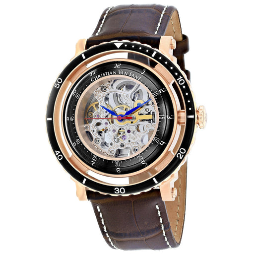 Bids.com Christian Van Sant Men's Dome Watches White Smoke Default Title