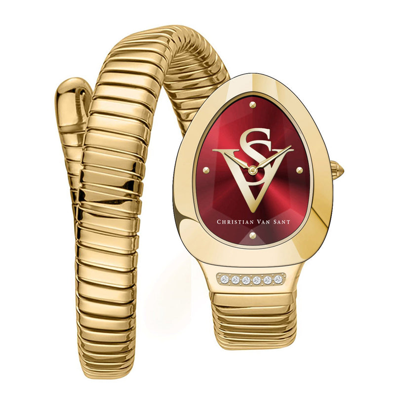 Bids.com Christian Van Sant Women's Naga Watches White Smoke Default Title