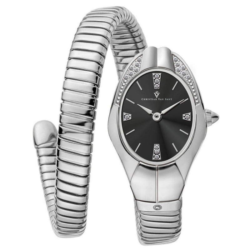 Bids.com Christian Van Sant Women's Naga Watches White Smoke Default Title