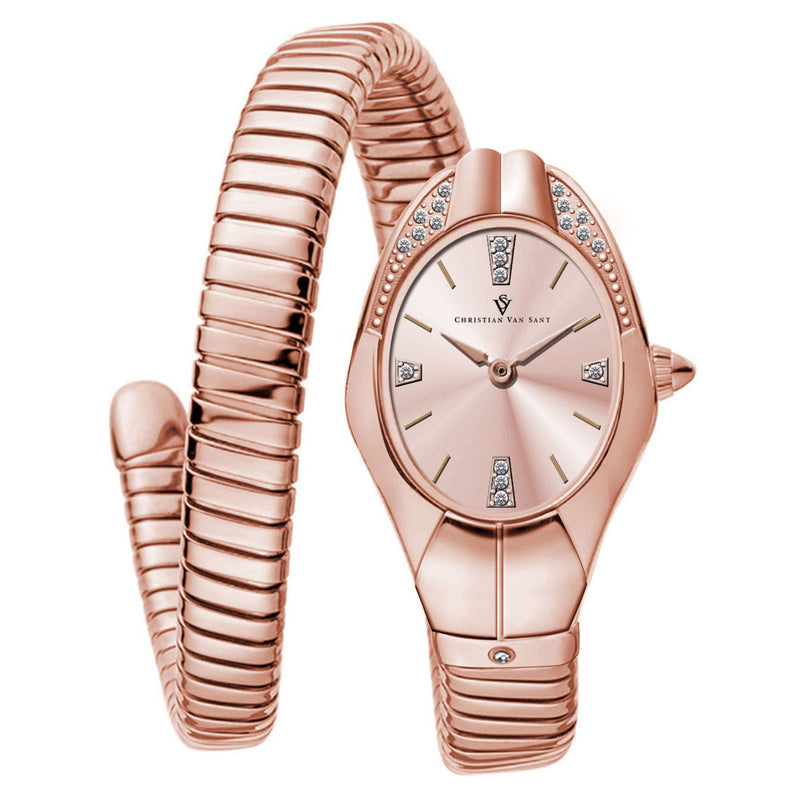 Bids.com Christian Van Sant Women's Naga Watches White Smoke Default Title