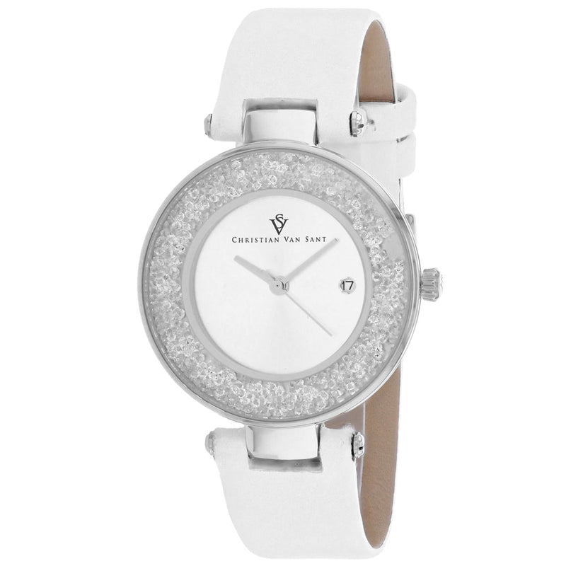 Bids.com Christian Van Sant Women's Dazzle Watches White Smoke Default Title