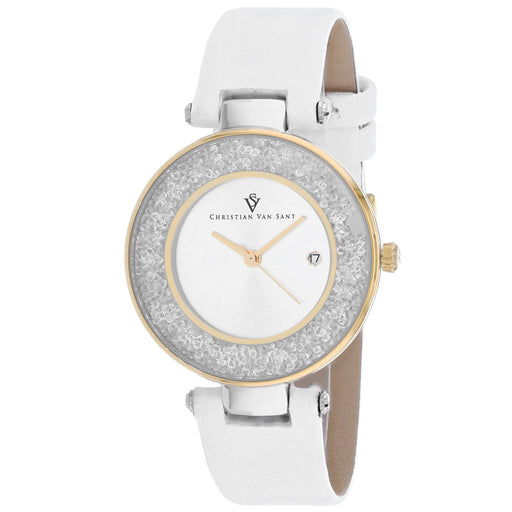 Bids.com Christian Van Sant Women's Dazzle Watches White Smoke Default Title