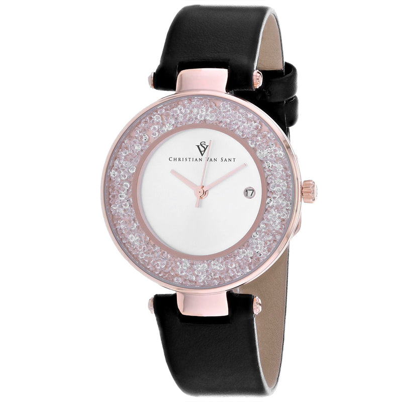 Bids.com Christian Van Sant Women's Dazzle Watches White Smoke Default Title