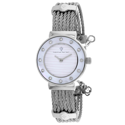 Bids.com Christian Van Sant Women's Cavo Watches White Smoke Default Title