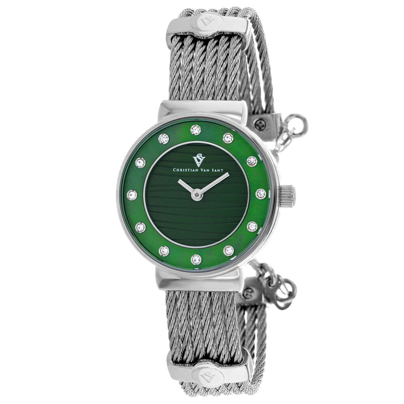 Bids.com Christian Van Sant Women's Cavo Watches White Smoke Default Title