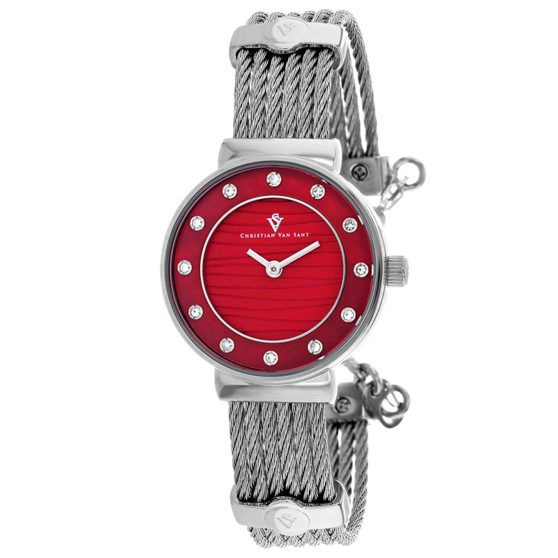 Bids.com Christian Van Sant Women's Cavo Watches White Smoke Default Title