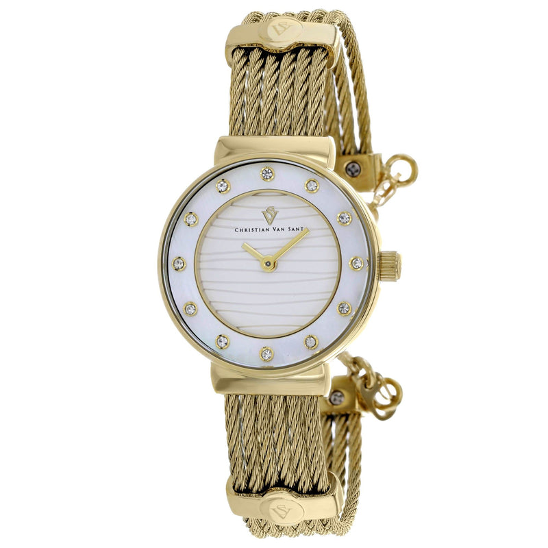 Bids.com Christian Van Sant Women's Cavo Watches White Smoke Default Title