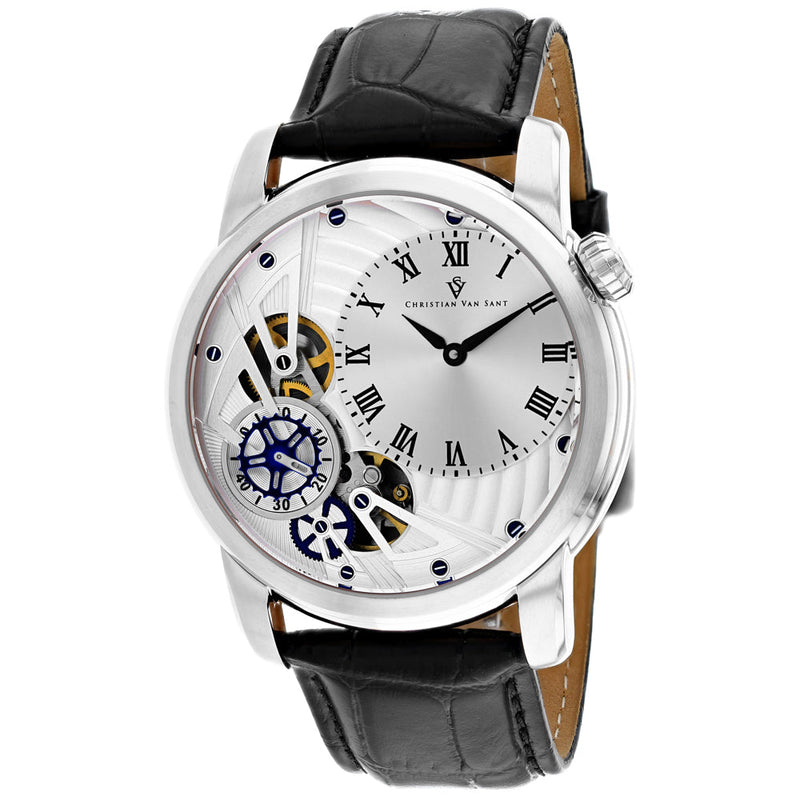 Bids.com Christian Van Sant Men's Sprocket Auto-Quartz Watches White Smoke Default Title