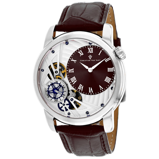 Bids.com Christian Van Sant Men's Sprocket Auto-Quartz Watches White Smoke Default Title
