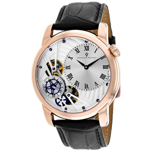 Bids.com Christian Van Sant Men's Sprocket Auto-Quartz Watches White Smoke Default Title