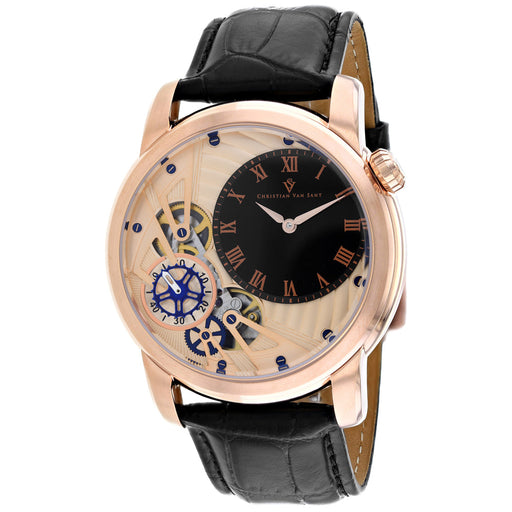 Bids.com Christian Van Sant Men's Sprocket Auto-Quartz Watches White Smoke Default Title