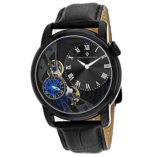 Bids.com Christian Van Sant Men's Sprocket Auto-Quartz Watches White Smoke Default Title