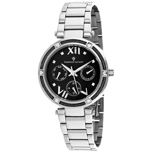 Bids.com Christian Van Sant Women's Sienna Watches White Smoke Default Title
