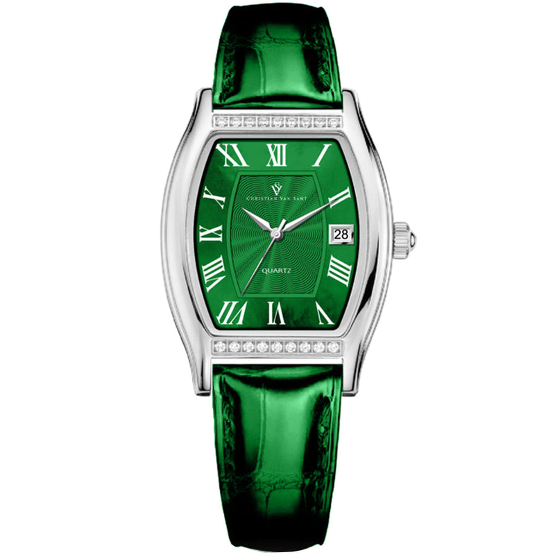 Bids.com Christian Van Sant Women's Gemma Watches White Smoke Default Title