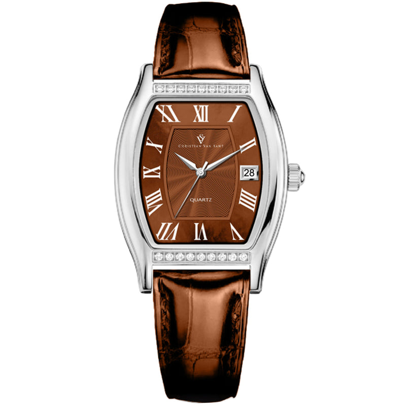 Bids.com Christian Van Sant Women's Gemma Watches White Smoke Default Title