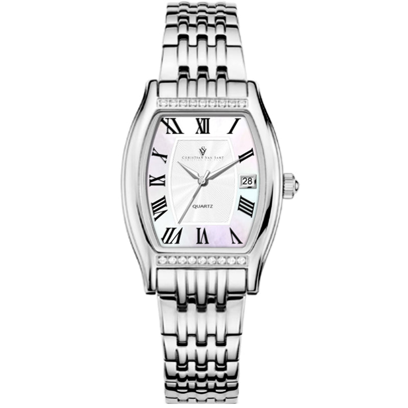 Bids.com Christian Van Sant Women's Gemma Watches White Smoke Default Title