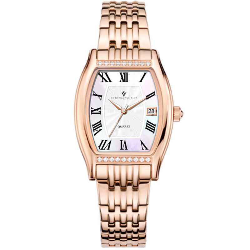 Bids.com Christian Van Sant Women's Gemma Watches White Smoke Default Title