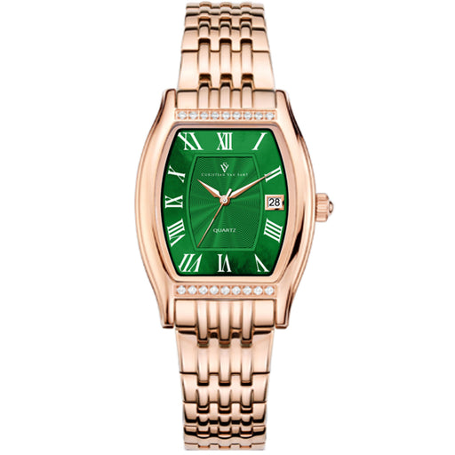 Bids.com Christian Van Sant Women's Gemma Watches White Smoke Default Title