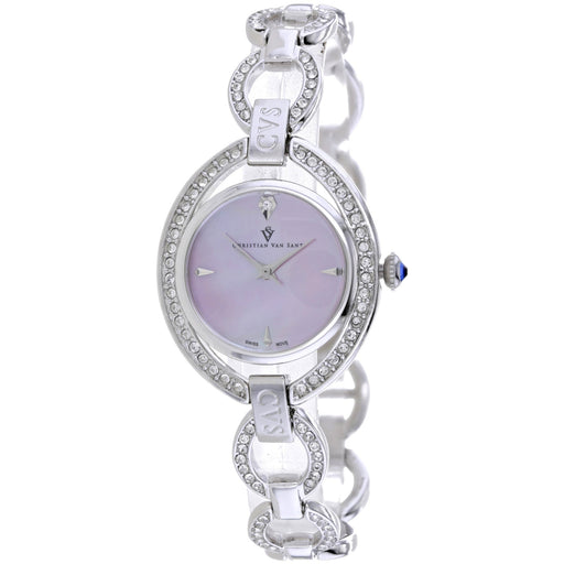 Bids.com Christian Van Sant Women's Stella Watches White Smoke Default Title