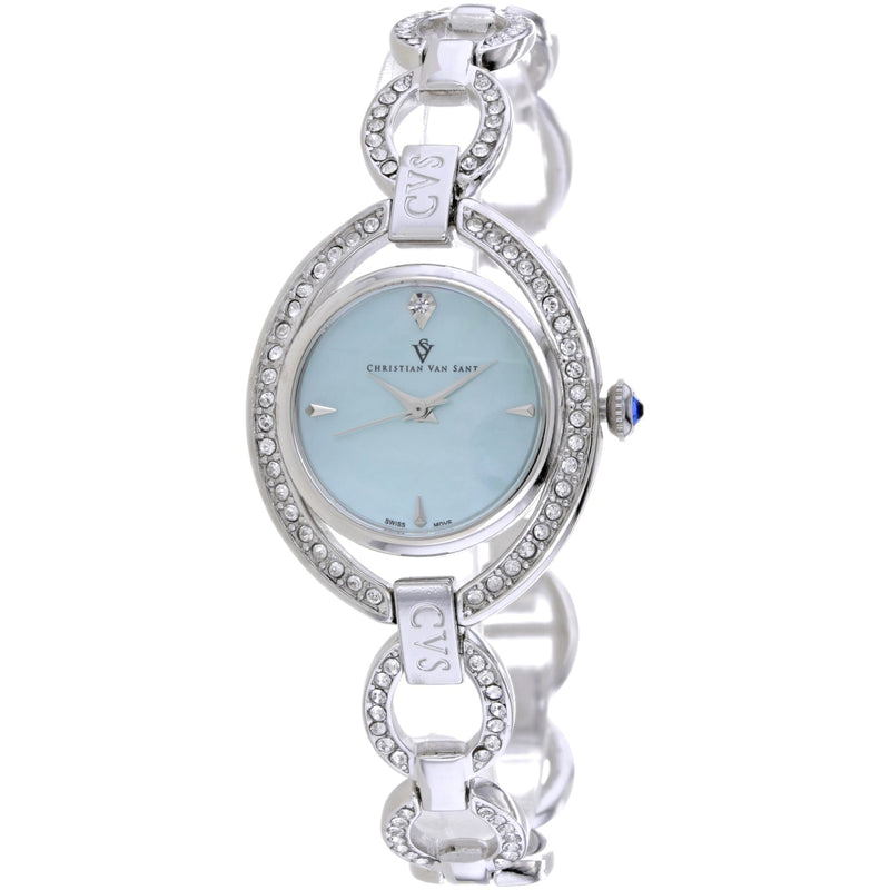 Bids.com Christian Van Sant Women's Stella Watches White Smoke Default Title