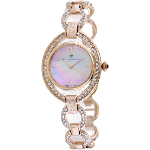 Bids.com Christian Van Sant Women's Stella Watches White Smoke Default Title