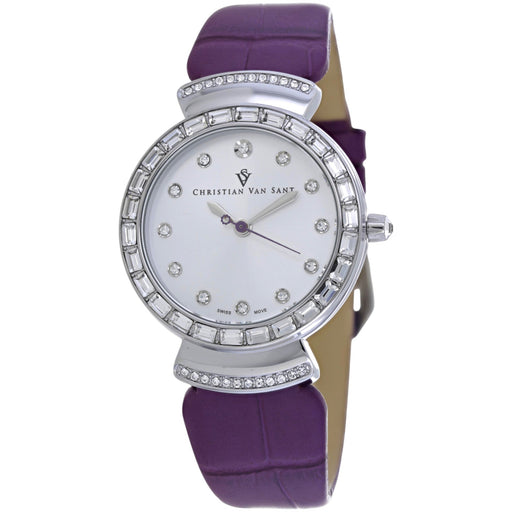 Bids.com Christian Van Sant Women's Nova Watches White Smoke Default Title