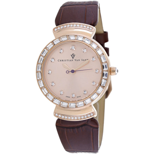 Bids.com Christian Van Sant Women's Nova Watches White Smoke Default Title