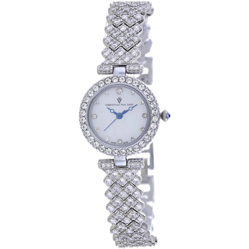 Bids.com Christian Van Sant Women's Romana Watches White Smoke Default Title
