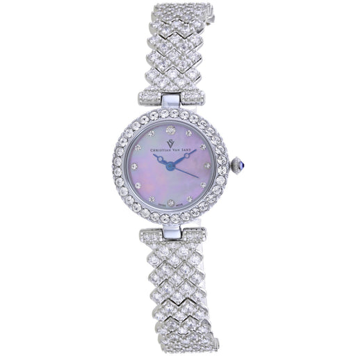 Bids.com Christian Van Sant Women's Romana Watches White Smoke Default Title