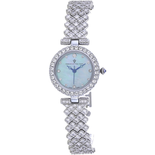 Bids.com Christian Van Sant Women's Romana Watches White Smoke Default Title
