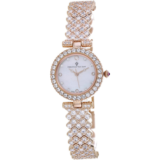 Bids.com Christian Van Sant Women's Romana Watches White Smoke Default Title