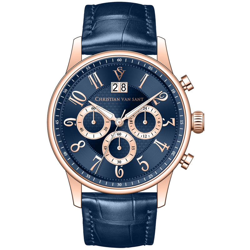 Bids.com Christian Van Sant Men's Heritage Watches White Smoke Default Title