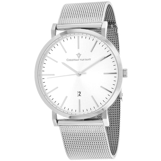 Bids.com Christian Van Sant Men's Paradigm Watches White Smoke Default Title