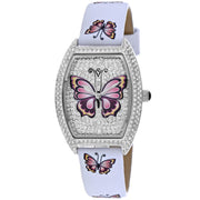 Bids.com Christian Van Sant Women's Papillon Watches White Smoke Default Title