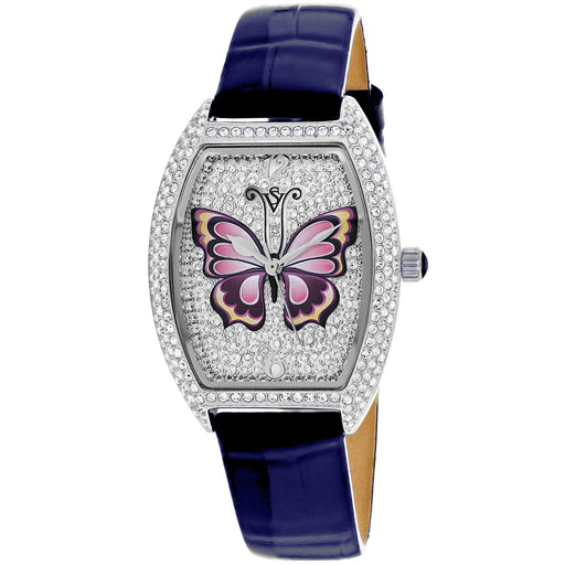Bids.com Christian Van Sant Women's Papillon Watches White Smoke Default Title