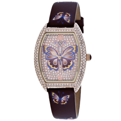 Bids.com Christian Van Sant Women's Papillon Watches White Smoke Default Title