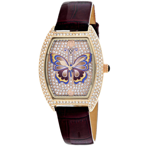 Bids.com Christian Van Sant Women's Papillon Watches White Smoke Default Title