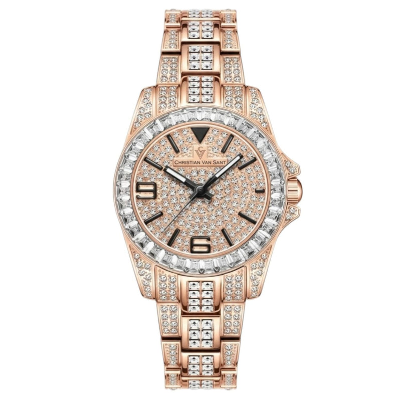 Bids.com Christian Van Sant Women's Majestic Watches White Smoke Default Title