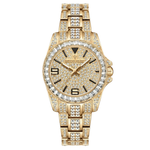 Bids.com Christian Van Sant Women's Majestic Watches White Smoke Default Title